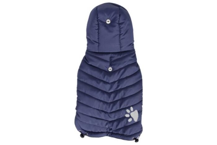 ძაღლის ქურთუკი ლურჯი 45სმ / Dog coat paw blue 45cm - Image 3