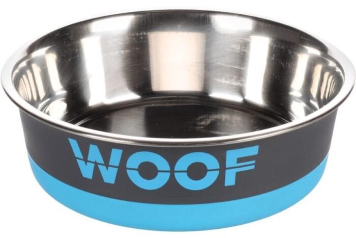 ჯამი მეტალის ცისფერი 900მლ 17,3სმ / Bowl woof grey/blue 900ml 17,3cm - Image 1