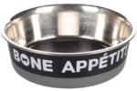 ჯამი მეტალის შავი 400მლ 14სმ / Bowl bone appetit black 400ml 14cm