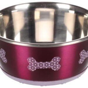 ჯამი მეტალის ვარდისფერი 500მლ 13სმ / Bowl selecta pink 500ml 13cm