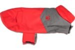 ძაღლის საწვიმარი წითელი 45სმ / Rain coat Juno red 45cm - Image 3