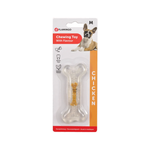 TPR BONE TRANSPA CHICKEN FLAVOUR 8