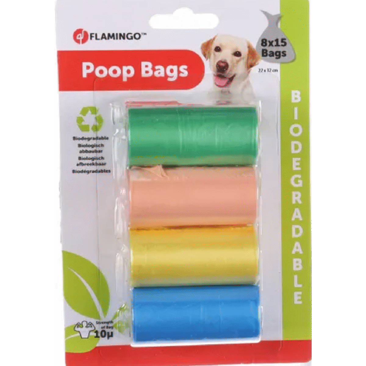 POOP BAGS BIO MIX DISPLAY 4X15PCS - Image 1