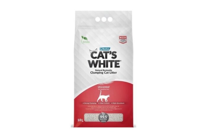 Cat's White 10LT W225 NATURAL CAT LITTER - Image 1