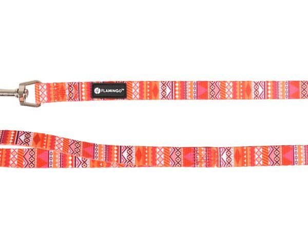 LEASH SYB ORANGE/PINK/WHITE 120CM 15MM