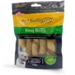 ჩხიები ღორით და ქათმით 120გრ / Tailswingers rings rolls  with chicken 120gr