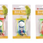 BUDGIE TOY MIRROR + BELL