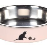 FEEDING BOWL CAT KENA PINK 11CM160ML