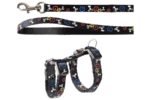 Harness with leash Kitten Topo Black 20-35cm 10mm - Image 2