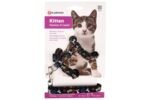 Harness with leash Kitten Topo Black 20-35cm 10mm