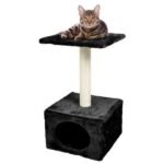 SCRATCH POLE SASSI?RE BLACK30x30x55CM ???????? 30x30x55??