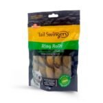 ჩხირები ღორი&იხვი 120გრ / Tailswingers ring rolls with duck  120gr