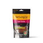 რბილი ჩხირები იხვის ხორცით 100გრ / Tailswingers soft sticks with duck 100 gr