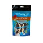სტომატოლოგიური სნექი საქონლის ხორცით 130გრ / Tailswingers dental twist roll beef small bites 130gr
