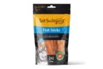 თევზის ჩხირები ქათმის ხორცით 100 გრ / Tailswingers  fish sticks with chicken 100gr