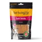 რბილი ჩხირები ქათმის ხორცით 100გრ / Tailswingers soft sticks with chicken 100gr
