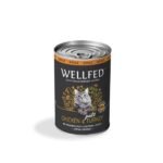 Wellfed პაშტეტი ზრდასრული კატებისთვის ქათამი&ინდაური 400გრ /Wellfed adult cat Chicken&Turkey 400 gr