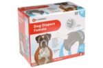 პამპერსი ძაღლებისთვის M 12ც 36-52 სმ / Diapers dipy for female dogs M 12Ppsc 36-52cm