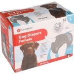 პამპერსი ძაღლებისთვის L 12ც 38-56სმ / Diapers dipy for female dogs L 12psc 38-56cm