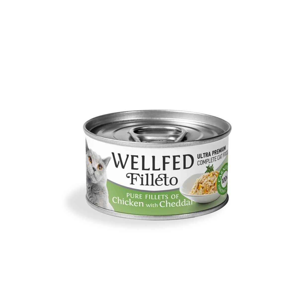 WELLFED FILLETO CHICKEN & CHEDDAR 70gr - Image 1