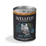 პაშტეტი კატებისთვის იხვი&საქონელი 400 gr