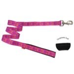 GO GET LEASH NEOP/NE HANDLE MOTIV.ROSA L 2.5 X 120CM
