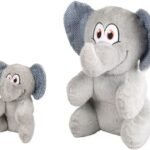 DT HENNY ELEPHANT GREY L 38CM