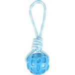 DT TPR RUDO BALL + PULL ROPE BLUE 25,5CM