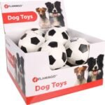 ძაღლის სათამაშო ბურთი ზომა: L შავი/თეთრი 10სმ