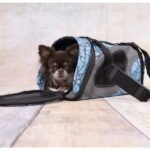 ცხოველების გადასაყვანი ჩანთა ლურჯი ზომა: S 39x21x23სმ / Carrying bag finchley blue S 39x21x23cm