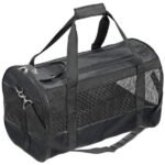 ცხოველის გადასაყვანი ჩანთა შავი ზომა S 40x26x26სმ / Carrying bag Divina black S 40x26x26cm