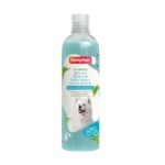 ბიაფარი შამპუნი თეთრი ძაღლებისთვის მწვანე ჩაის ექსტრაქტი & ალოე ვერა 250მლ / Beaphar Dog White Coat Green Tea Extract & Aloe Vera Shampoo 250ml