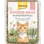 ნატურალური ქერის ბალახის თესლი 150გრ/ Gimborn gimcat -grass with natural barley grass seed 150gr