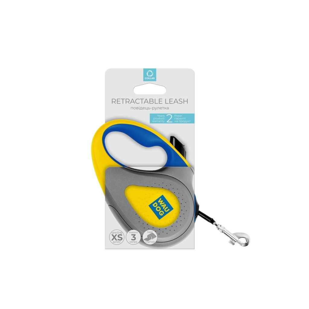 ძაღლის სატარებელი ამრეკლი ლენტით ზომა XS 3მ 12კგ-მდე - ZooLife.ge