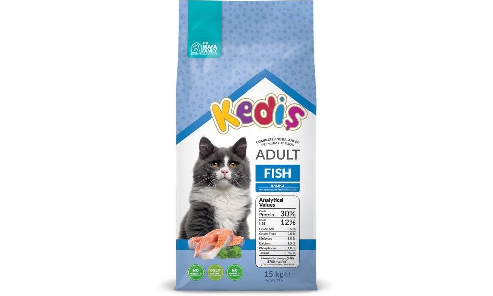 მშრალი საკვები კატებისთვის თევზით 15კგ - ZooLife.ge