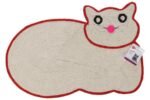 კატის საფხაჭნი ხალიჩა 60x39,5x1სმ /  CT scratching mat mischa beige 60x39,5x1cm