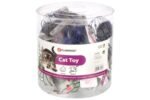 CT MARPY FUR MOUSE IN BALL + RATTLE VIOLET 6CM - TUBE - Image 2