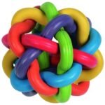 DT RUBBER SPACO BALL COLOURFUL DIA. 10CM