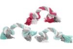 DT COTTON JIM PLAYING ROPE MINI MULTICOLOUR 17CM ASS 3PCS - Image 2