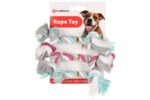 DT COTTON JIM PLAYING ROPE MINI MULTICOLOUR 17CM ASS 3PCS