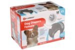პამპერსი ძაღლებისთვის XS 12ც 20-28-40სმ / Diapers dipy for female dogs XS 12psc 28-40cm