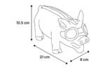 LATEX RACE PIG 21CM ASS - Image 5