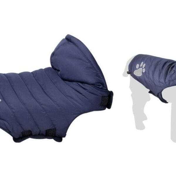ძაღლის ქურთუკი ლურჯი 45სმ / Dog coat paw blue 45cm