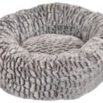 BASKET SNOOZZY ROUND GREY/BLACK DIA. 50X18CM