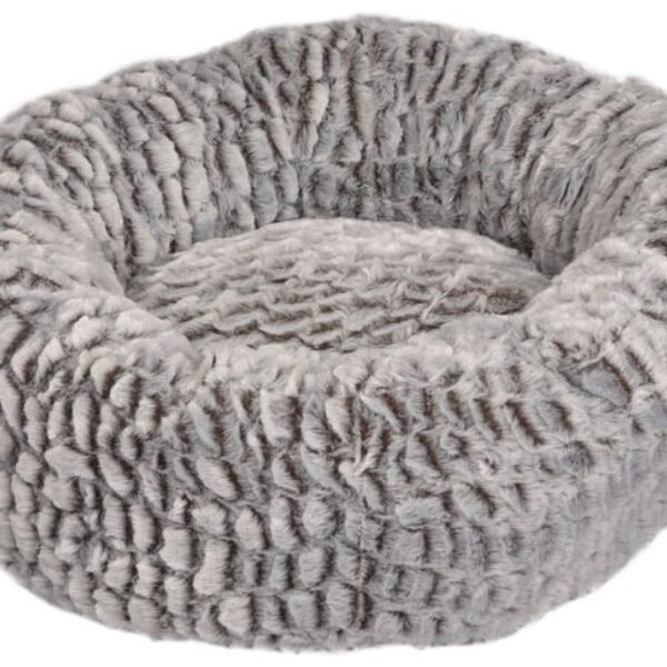 BASKET SNOOZZY ROUND GREY/BLACK DIA. 50X18CM