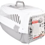 ცხოველის გადასაყვანი კონტეინერი 33x51x31სმ / Transport cage globe grey 33x51x31cm