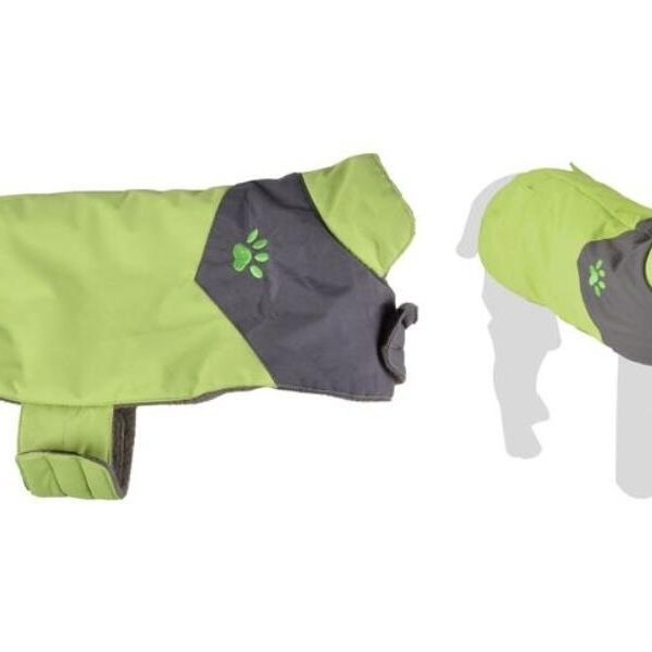 ძაღლის საწვიმარი მწვანე 35სმ / Rain coat Juno green 35cm