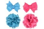 COLLAR ACCESSORIES BOW ARCUM FLOWER BLUE/PINK ASSORTMENT - Image 2