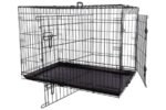 ცხოველების გალია შავი ზომა: XL 109x70x77სმ / Wire cage mezo black size:XL 109x70x77cm - Image 2