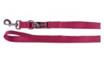 საწვრთნელი საბელი ვარდისფერი 200სმ / 25მმ / Training leash Ziggi Cherry red 200cm 25mm